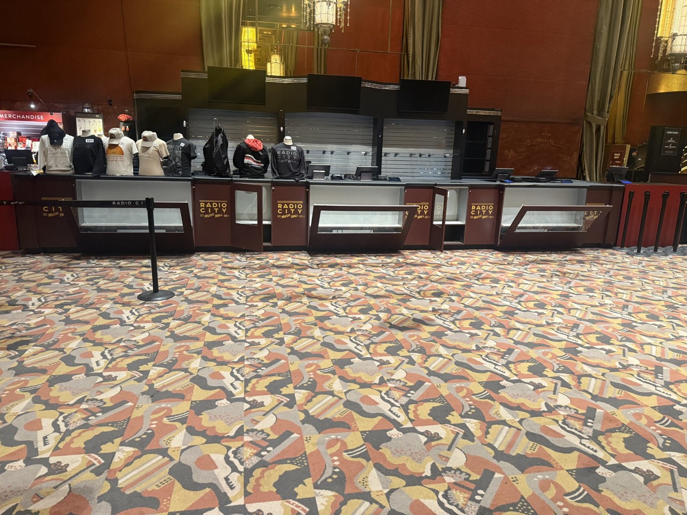 Interior display and signage