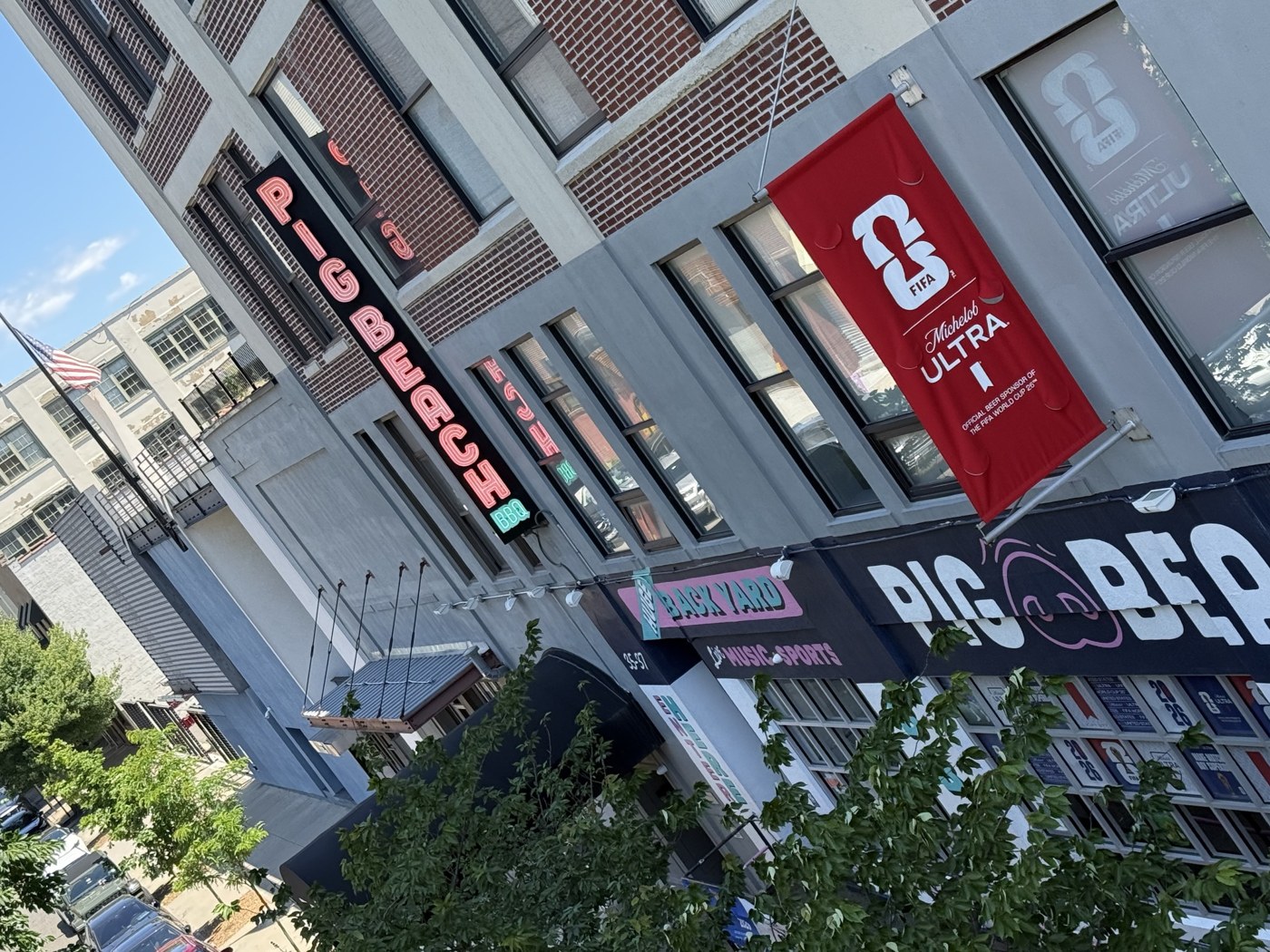 Commercial storefront signage